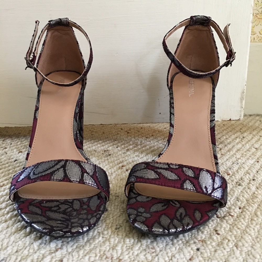 Printed Block Heel Sandals - image 4